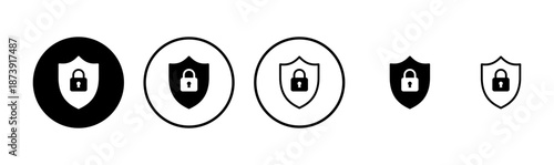 Security icon logo design. protection icon. privacy. vpn