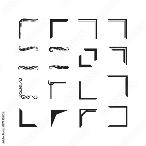 Vintage Grunge Square Frames with Rough Edges Vector Pack