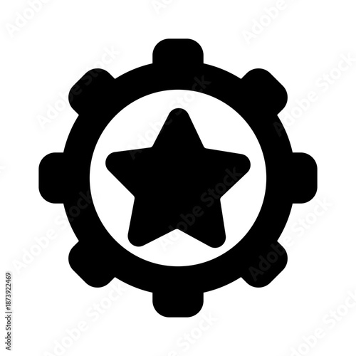 Reward vector icon. premium Illustration sign.  prize symbol. trophy logo.