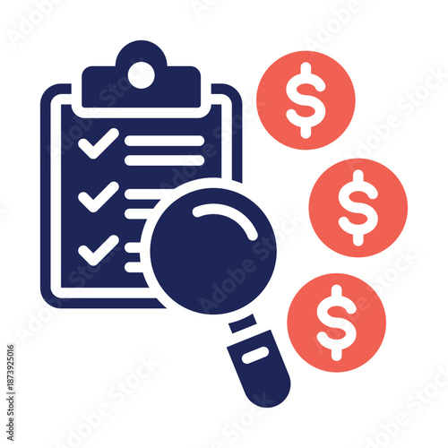 business evaluation icon