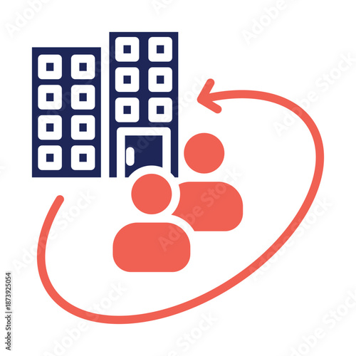corporate reorganization icon