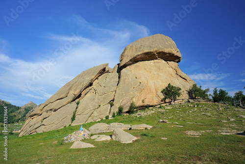 turtle rock in the mountains