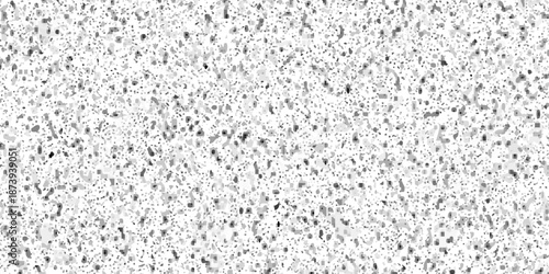 Vector White paper terrazzo marble tile background. Terrazzo stone mosaic texture Seamless Pattern Design. Quartz surface marble floor vector white background or colorful texture.