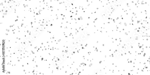 Vector White paper terrazzo marble tile background. Terrazzo stone mosaic texture Seamless Pattern Design. Quartz surface marble floor vector white background or colorful texture.