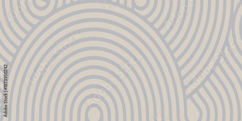 Abstract Rainbow Arc Pattern with Soft Pastel Colors.