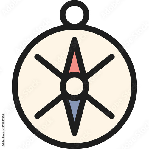 Simple Compass Icon