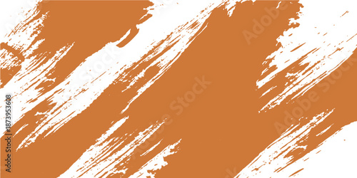 An abstract grunge vector background design featuring artistic ink splatters, paint texture stains, and liquid drops on a dirty paper pattern backdrop with coffee and chocolate color tones