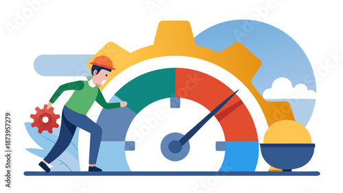 Growth arrow emerging from house rooftops real estate market concept