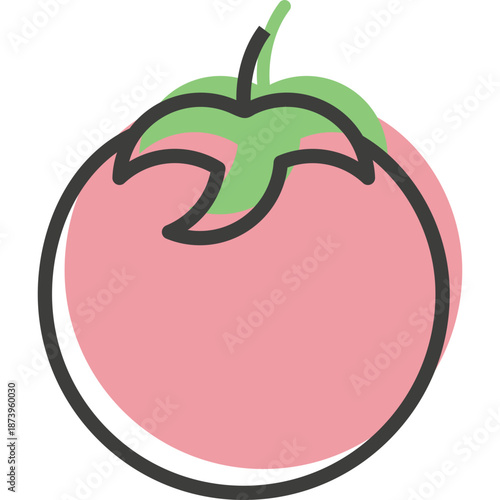 Simple Tomato Icon