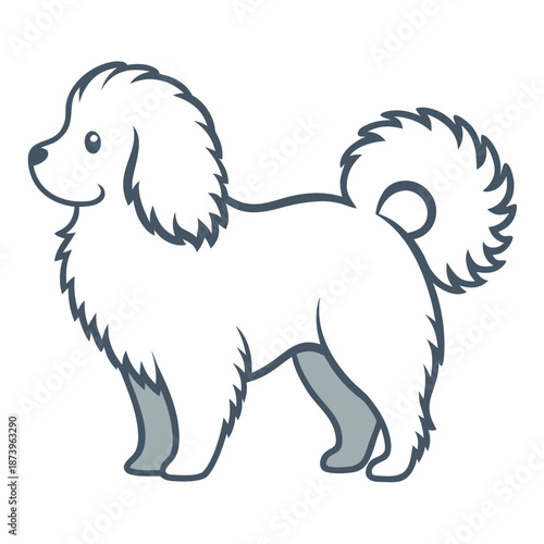 Unique Canine Silhouette Design Concept 21