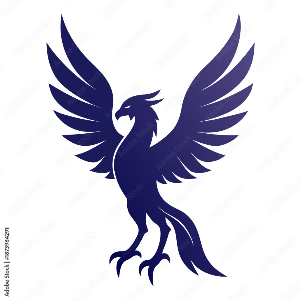 Fototapeta premium Distinct Avian Vector Artwork Variation 7