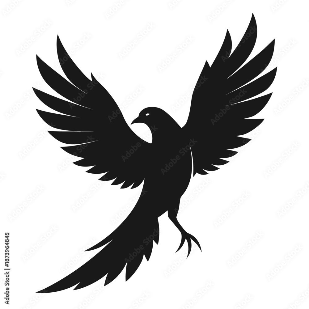 Fototapeta premium Graceful Swan Emblem for Elegant Identity Design