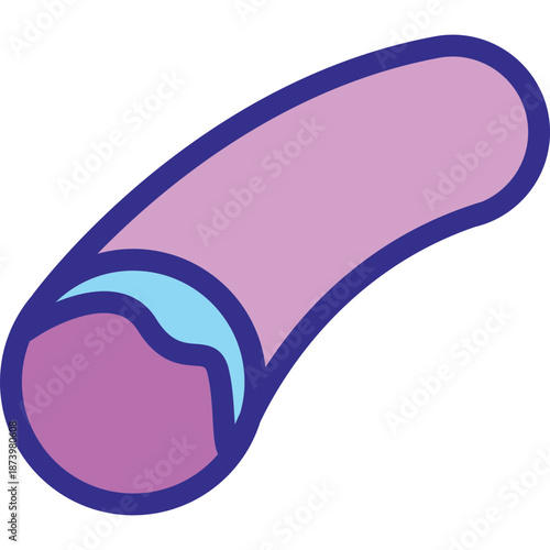 Stylized Icon of a Blood Cell