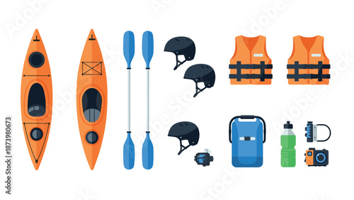 Flat kayaking gear essentials for outdoor adventure enthusiasts