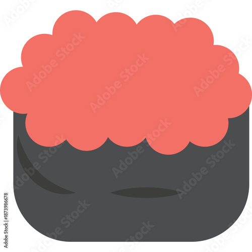 Stylized Sushi Icon