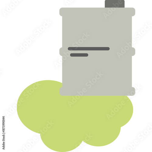 Toxic Waste Barrel Icon