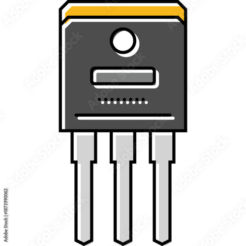 Transistor Electronic Component Icon