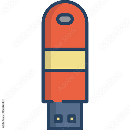 USB flash drive icon