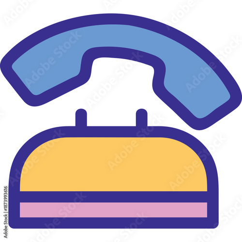 Vintage Telephone Icon