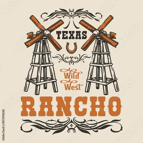 Wild west texas rancho design