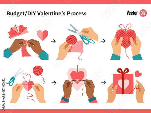 Conceptual illustration showing separation or cutting ties. Use for social media, advertising, or websites about divorce or difficult relationships.
