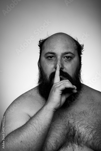 Shh Human male Expressions Emotions - expressions man