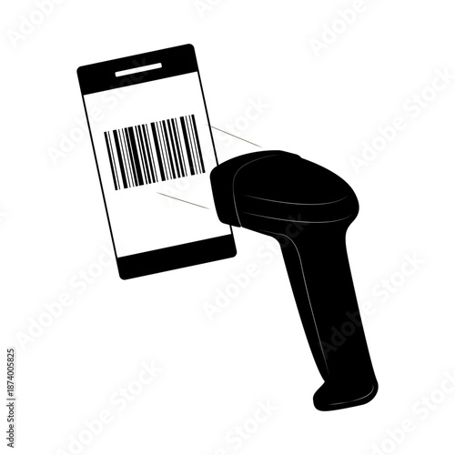 Barcode scanner. Quickly read product information. Inventory control by barcode. Control deliveries and expedite customer service. Trade and logistics.