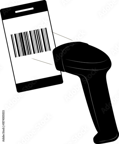 Barcode scanner. Quickly read product information. Inventory control by barcode. Control deliveries and expedite customer service. Trade and logistics.