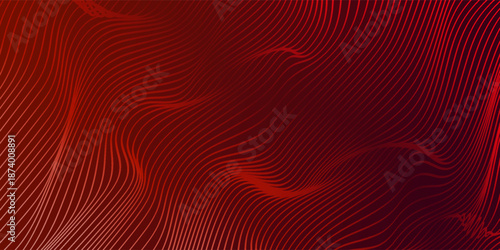 dark red abstract with tightly arranged and dynamic curved lines suitable for use as a visual background for creative projects, modern posters volume 1