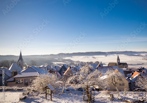 Winter in Homberg Ohm 