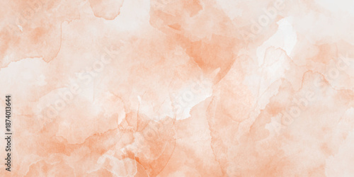 Yellow or orange background, Watercolor painting soft textured, Yellow watercolor background for your design, watercolor background with grunge texture,