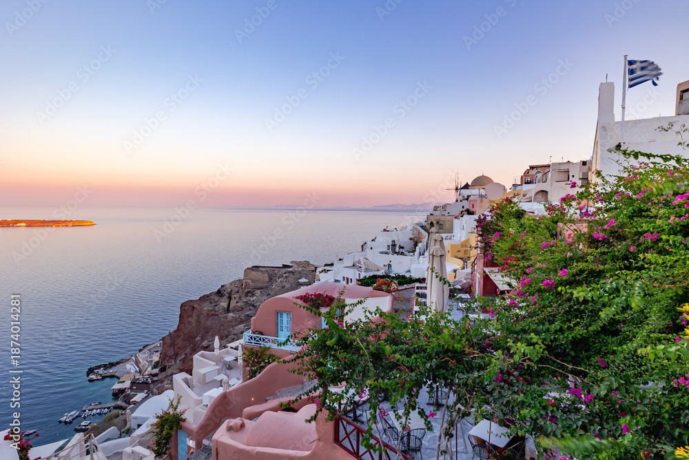 Fototapeta premium santorini island greece