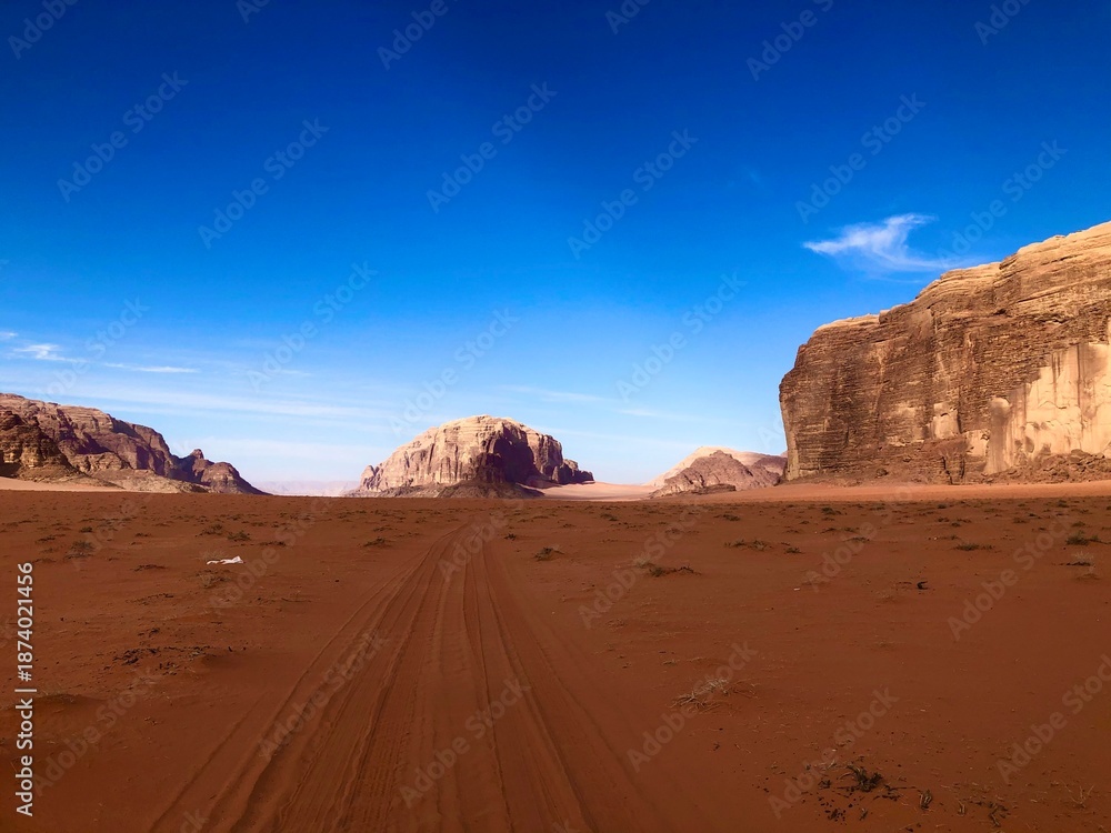 Naklejka premium Wadi Rum, Jordan