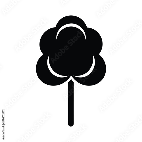 Cotton Swab Vector Illustration