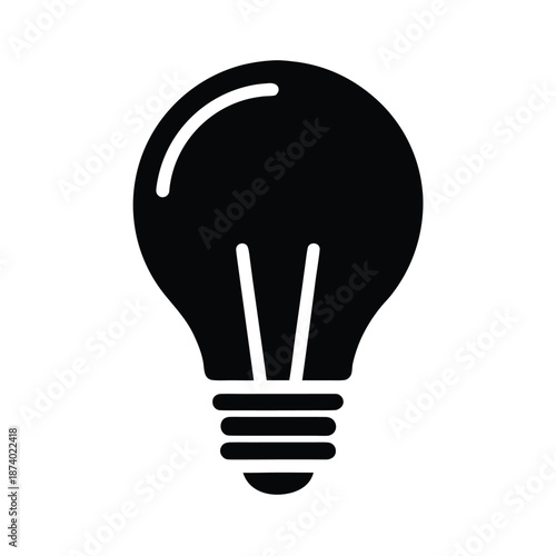 Light Bulb Vector Illustration