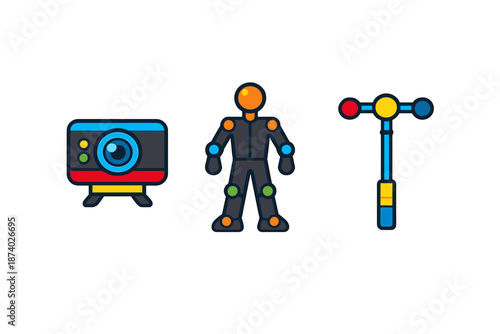 Motion Capture Icons