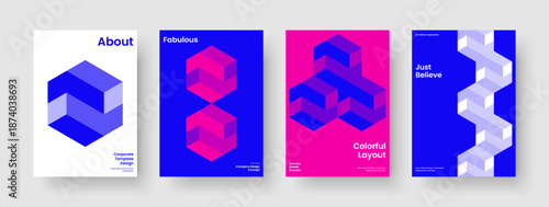 Isolated Poster Layout. Abstract Book Cover Design. Creative Brochure Template. Flyer. Banner. Report. Background. Business Presentation. Magazine. Advertising. Pamphlet. Notebook. Portfolio