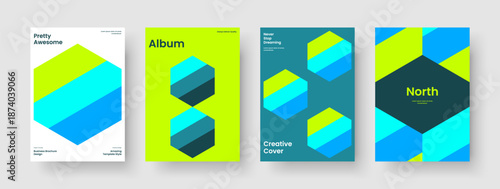 Geometric Book Cover Design. Modern Report Template. Creative Business Presentation Layout. Background. Flyer. Banner. Poster. Brochure. Brand Identity. Notebook. Catalog. Advertising. Handbill