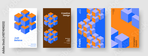 Creative Business Presentation Layout. Isolated Brochure Design. Abstract Report Template. Background. Poster. Flyer. Book Cover. Banner. Newsletter. Brand Identity. Notebook. Advertising. Leaflet