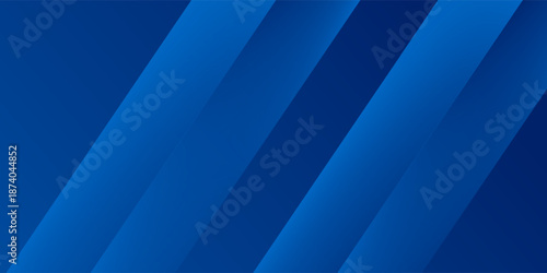 Abstract blue background with glowing geometric lines. Modern blue gradient square shape design. Futuristic technology concept. Suit for brochure,