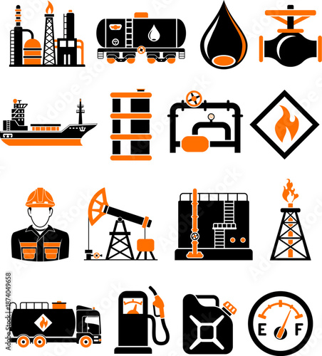 Oil industry Concept