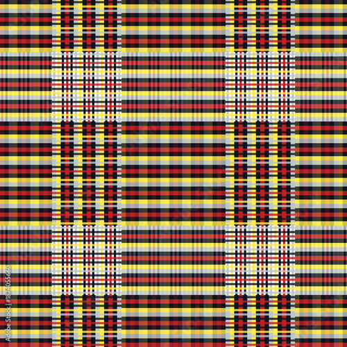 Check and Stripes Seamless Pattern for Print