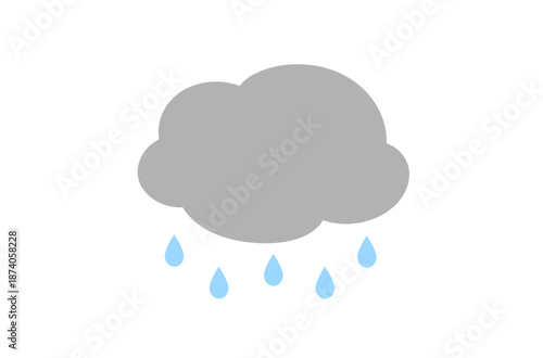 雨雲のアイコン