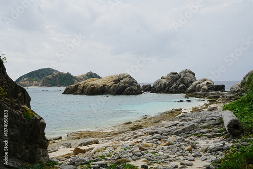 Aharen Beach on Tokashiki Island in Okinawa, Japan - 日本 沖縄 阿波連ビーチ