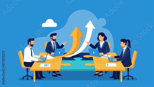 Teamwork Collaboration for Business Growth