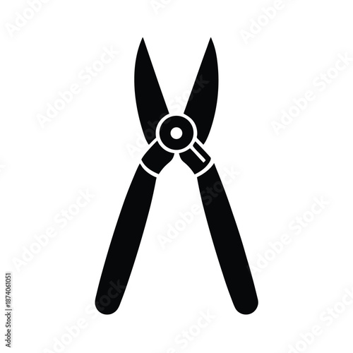 Pruning Shears Vector Illustration