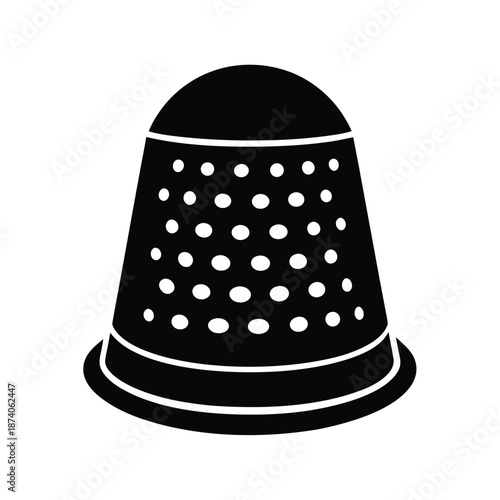 Thimble Vector Illustration