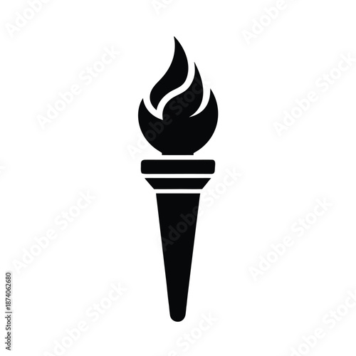 Torch Vector Illustration