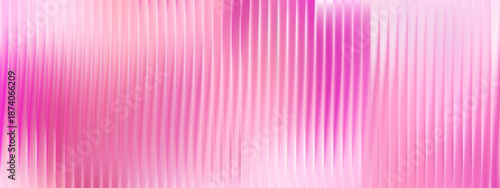 Pink ribbed fractal glass Y2K background with a vibrant gradient effect and pattern. This trendy texture has a shiny glitch panel for premium abstract art and beauty. Soft distortion.