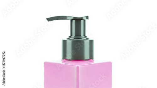 Pink Lotion Pump Bottle